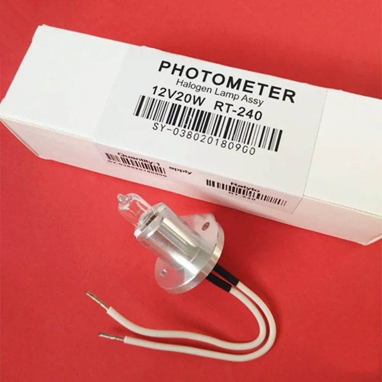 Для совместимых Rayto 240 лампа 12V20W, VitaRay-150 биохимический анализатор Chemray, супер Z Chemray240 310 360 12V 20 Вт светодиодные лампы
