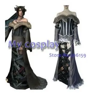 Костюм для косплея последней фантазии аниме-Фэнтези х Лулу женский костюм