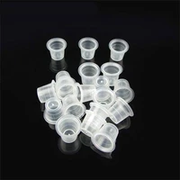 1000 pcs small size white tattoo ink cups caps for needle tip grip power supply