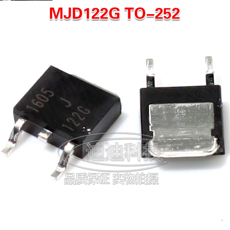Новый MJD122G NPN транзистор Дарлингтона D PAK TO 252 чип мощного транзистора|chip|chip transistorchip