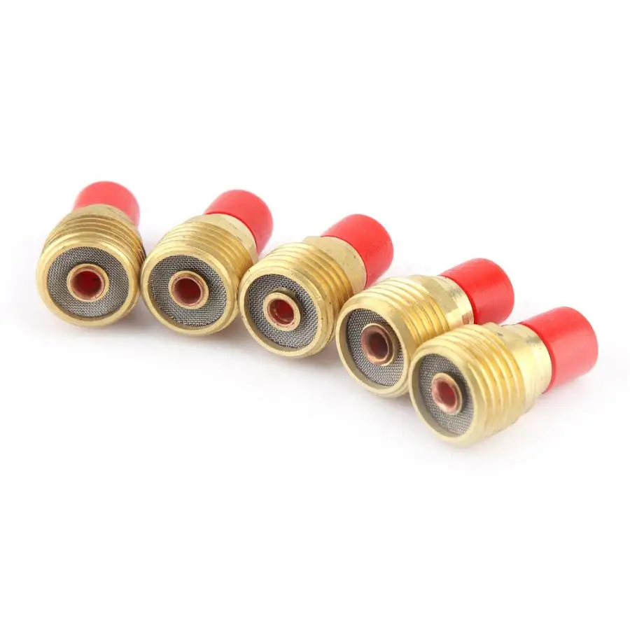 45V44 корпус газового объектива 2 4 мм 3/32 &quotдля сварки TIG фонарь 20/25/корпус