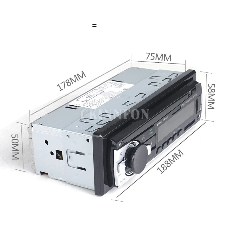 10 шт./лот JSD-520 Bluetooth V2.0 автомобильный Радио стерео аудио MP3 плеер 12 В In-dash 1 Din FM