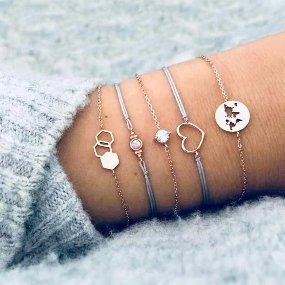 IFMIA новые веревочные цепочки ювелирные изделия подарок модные геометрические