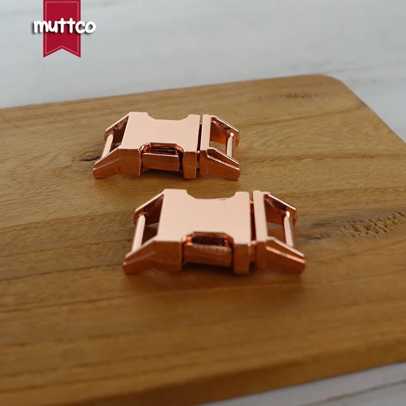 10 шт./лот металлическая изогнутая Боковая Пряжка замок из цинкового сплава