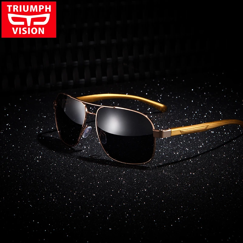 Солнцезащитные очки TRIUMPH VISION Мужские поляризационные алюминиево-магниевые