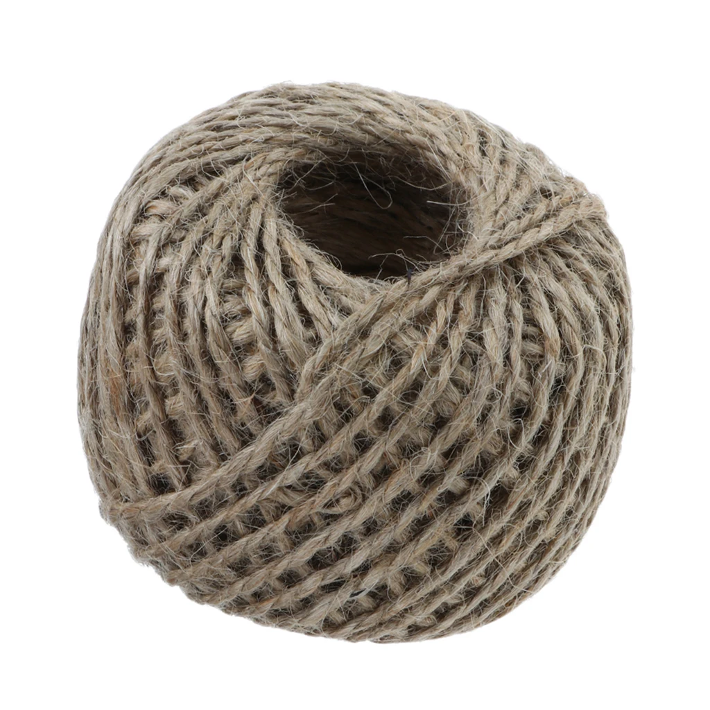 

Natural Brown Jute Cord Rope Twine String Cord Shank Craft String DIY Making