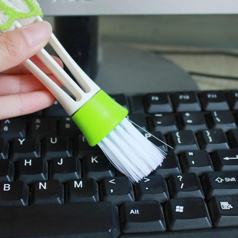 Auto Car Accessories Cleaning Detailing Brushes car-styling Keyboard Dust Collector Computer Clean Tools Window Blinds Cleaner | Автомобили
