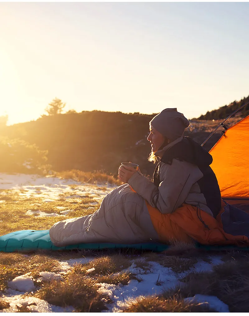 Naturehike сверхлегкий наружный надувной матрас, надувная кровать для кемпинга, походный коврик, ручной коврик для сна