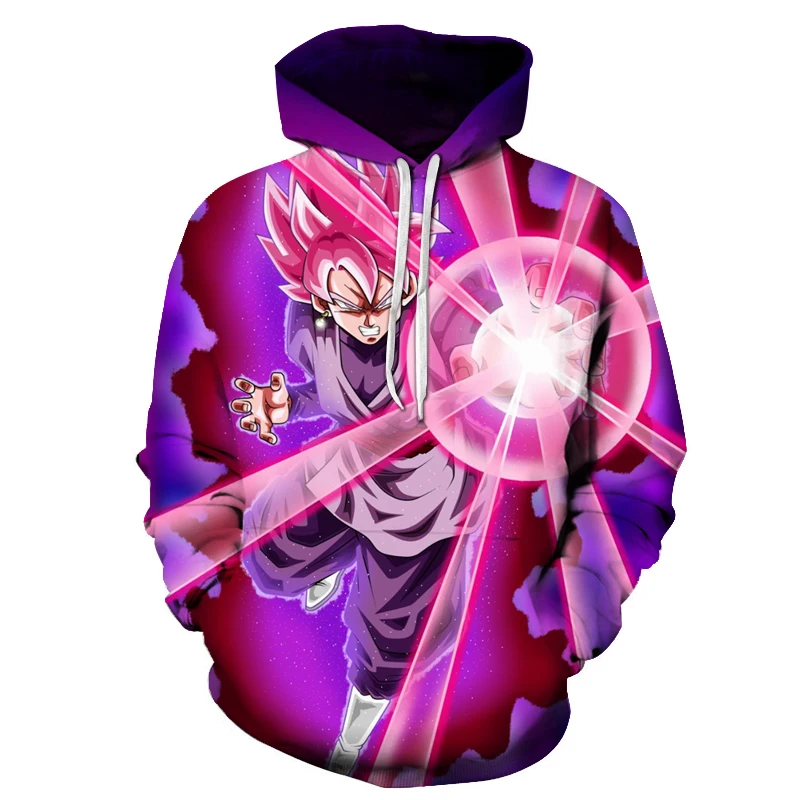 LMS126E Худи Dragon Ball для мужчин и женщин 3D Толстовка Dragon Ball толстовка с Гоку аниме модные повседневные спортивные костюмы толстовка с капюшоном для мальчиков пуловер - Цвет: LMS126E