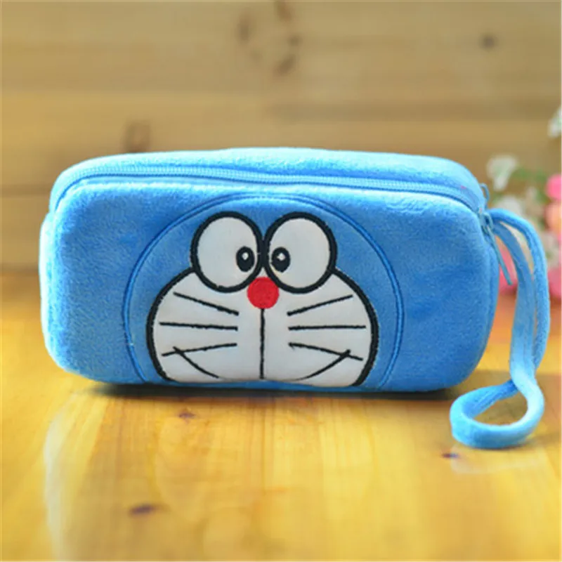 Новый милые животные мягкий плюш карандашом китти тоторо карты чехол карандаши