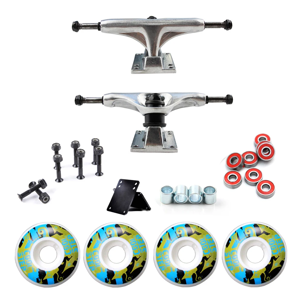 Новое поступление колеса для скейтборда и 5 дюймовые подшипники грузовиков