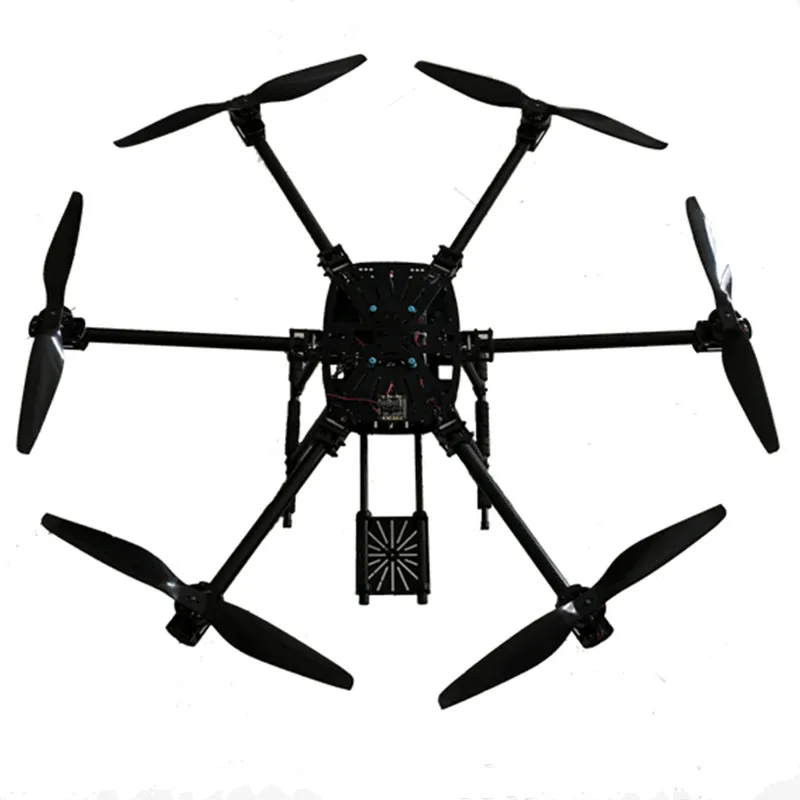 Шестиосевая рама ZD850 для радиоуправляемого гоночного дрона квадрокоптера