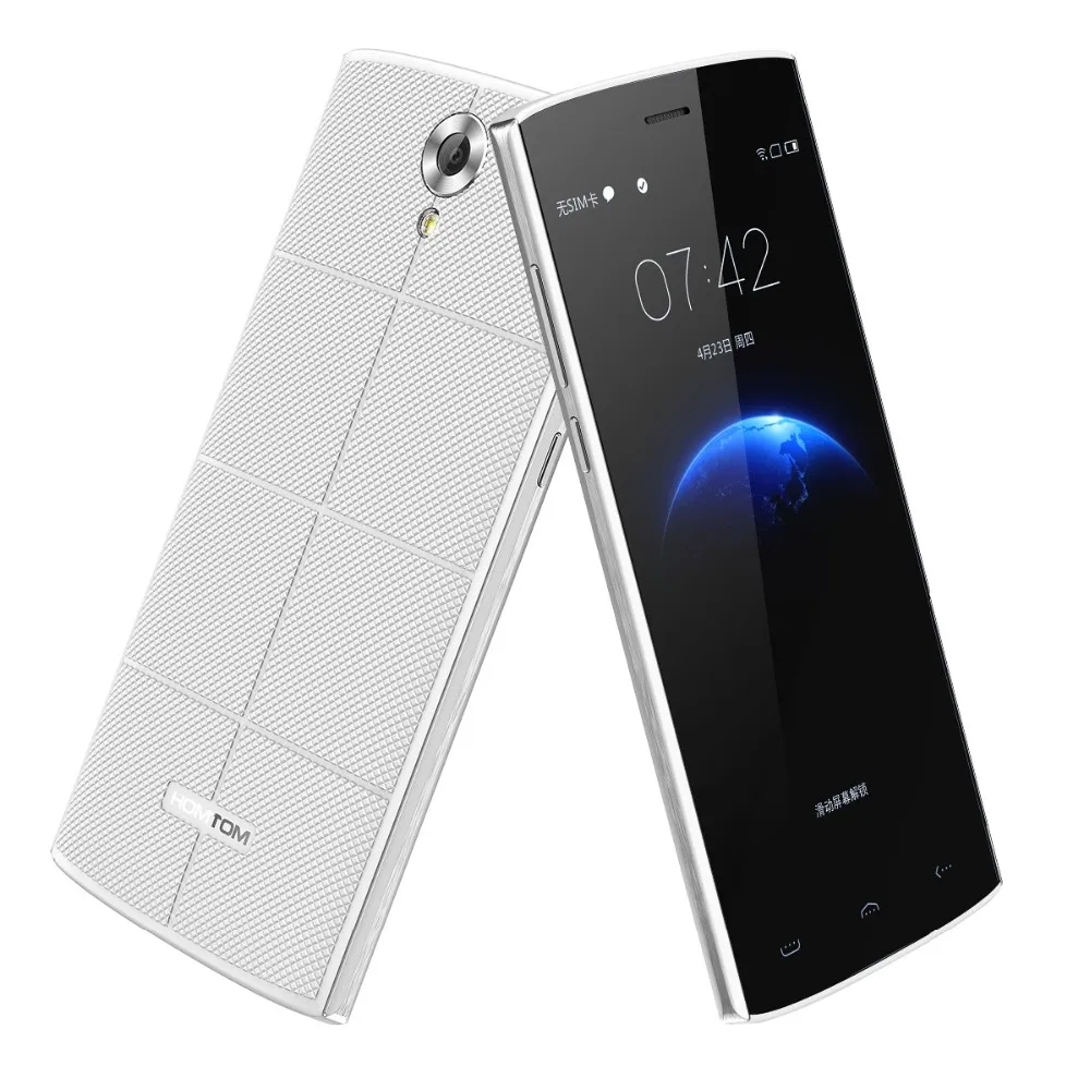 В наличии HOMTOM HT7 5 &quotHD 720P смартфон с IPS экраном Android 1 4 ядра MTK6580A г + 8G ROM 8MP 3000 мАч