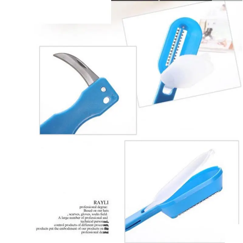 Очистка рыбьей кожи стальная чешуя щетка для удаления бритвы очиститель