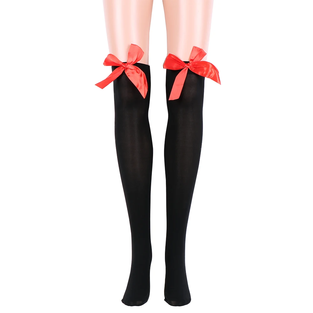 1 пара чулки сексуальные нейлон спандекс игрушки женские до колена шелковые