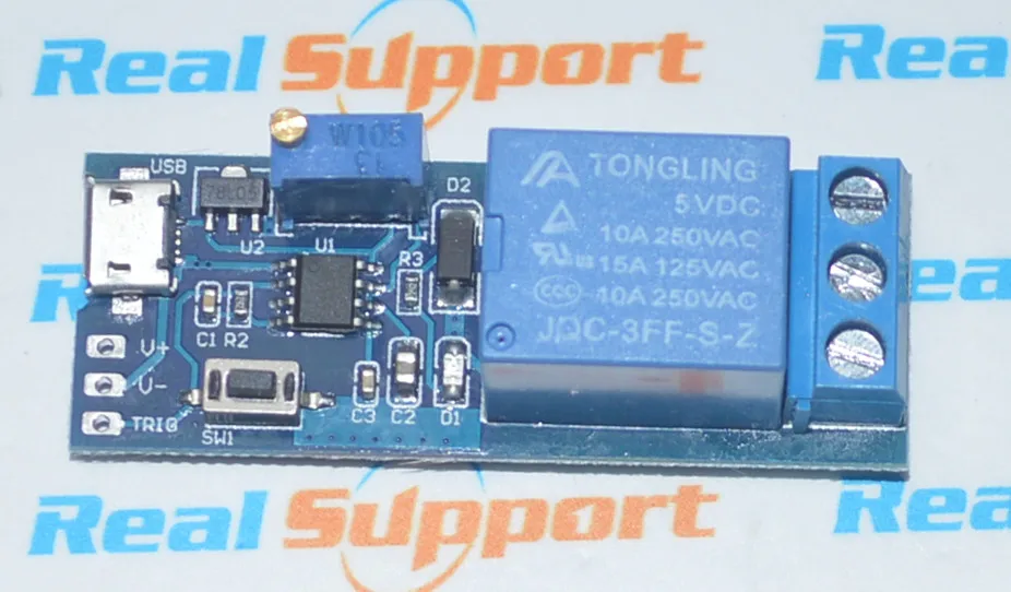 Широкое напряжение 5в 30в реле задержки запуска задержка проводимости