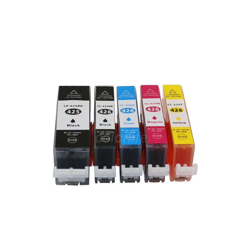 Чернильный путь PGI-425 CLI-426 Совместимый картридж для PIXMA MG8140 MG6140 MG5240 IP4840 IX6540 MX884 и т.