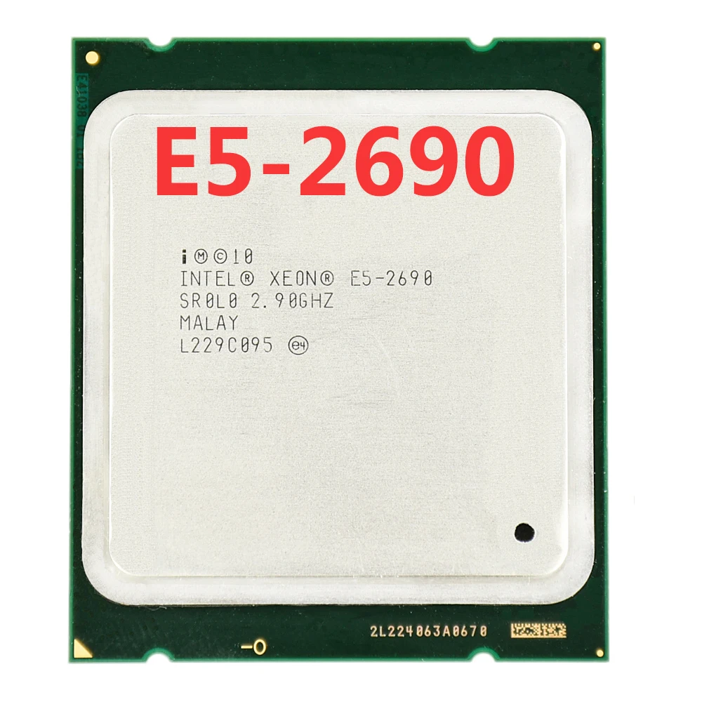 Оригинальный процессор Intel Xeon 2 90 ГГц 135 Вт 8 ядер 20 м LGA2011 с процессором E5