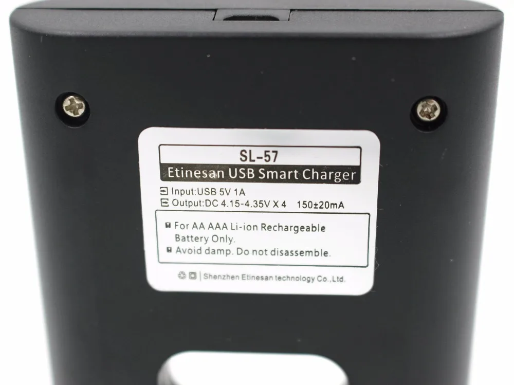 Литий ионный Батарея USB зарядное устройство для Etinesan SL 5 1 v AA li po литиевая батарея