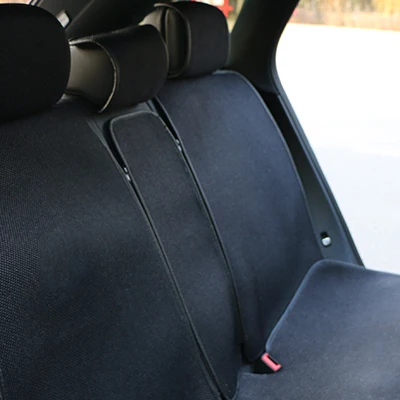 Back seat Black Автомобильная подушка на заднее сиденье, защита автомобильного сиденья/сухое и удобное автомобильное сиденье-чехол, прочный в использовании для автомобиля, седан, внедорожник, большинство моделей - Название цвета: Back seat Black