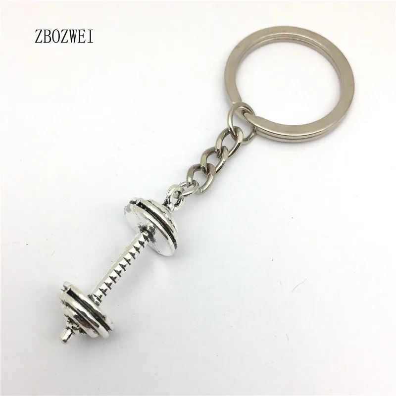 1 шт. гантели штанги веса брелок * фитнес Гиревой спортзал CROSSFIT|Брелоки| |