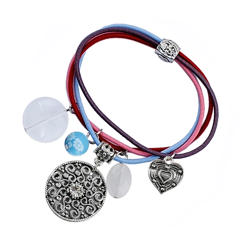 Elastic Shengou US National Multi-beaded Bracelet Women Fashion Jewelry Free Shipping | Украшения и аксессуары