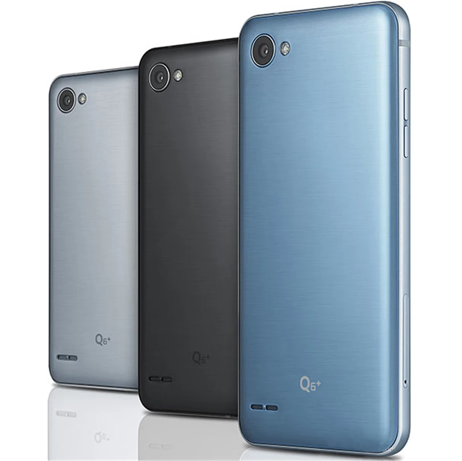 LG Q6+ разблокированный 4G Android мобильный телефон Восьмиядерный 5," две sim-карты 13 МП и 5 Мп 4 Гб ram 64 Гб rom
