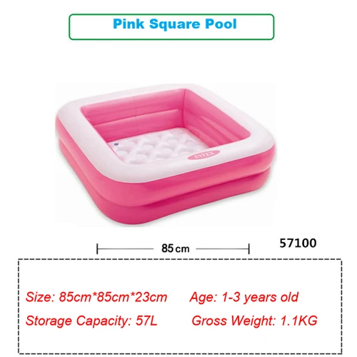 Pink Square Жираф детский Piscina надувной бассейн детский плавательный бассейн детские надувные игрушки Piscina детские надувные игрушки для бассейна - Цвет: Pink Square