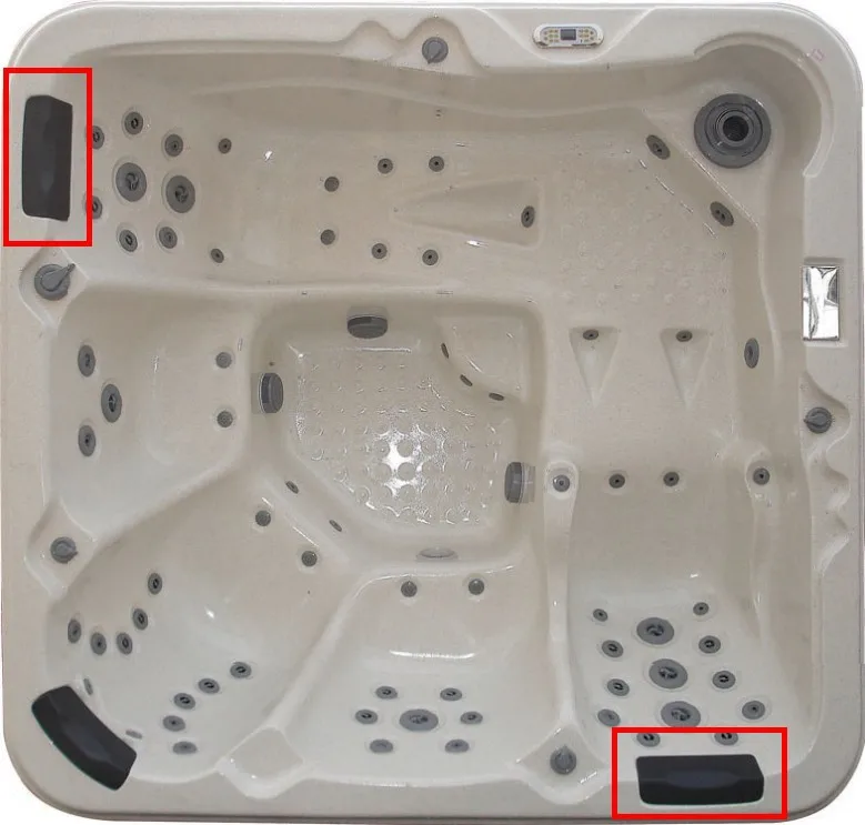 Подголовник для горячей ванны подходит китайского Winer AMC spa AMC2280 AMC2210 и AMC2200 горячие