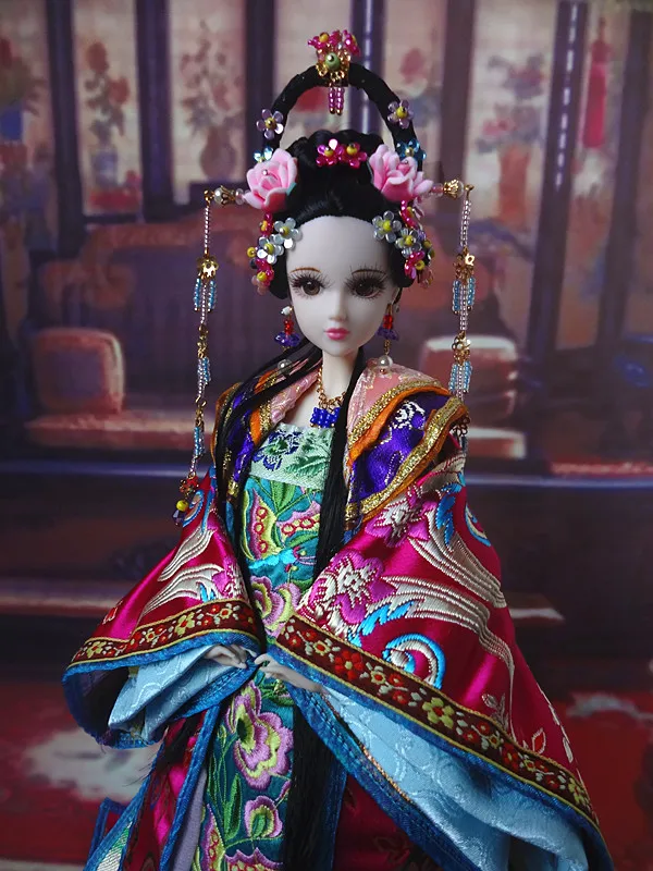 Китайский период костюмы куклы DIY кукла (FS0614) | Игрушки и хобби