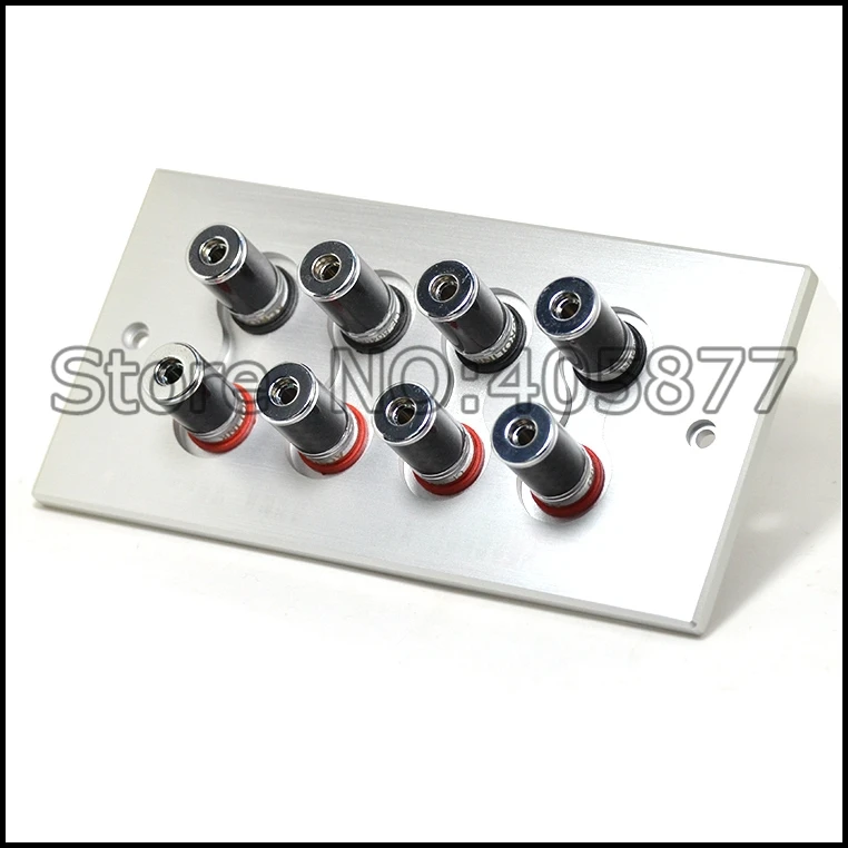 Hi End hifi настенная розетка из углеродного волокна с родиевым покрытием для