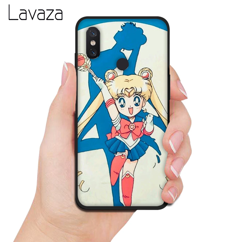 Мягкий чехол из ТПУ Lavaza Cute Sailor Moon для Xiaomi Redmi Note 4 4X 5 6 pro 5A Prime 7 Pro |