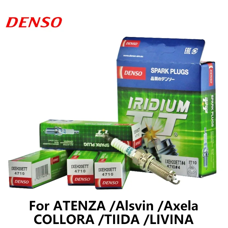 4 шт./компл. DENSO автомобиль свечи зажигания для Nissan Tiida Livina Toyota Prius YARIS RVA42.0 Collora