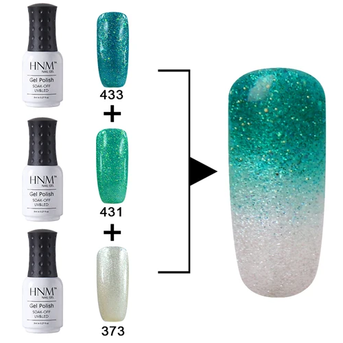 G021 Hhn 3 шт. лак для ногтей+ 1 шт. щетка для ногтей био-Гели Soak Off Гель Лаки ногтевое искусство, набор инструментов для Vernis Перманентный набор для ногтей маникюрный набор - Цвет: G021