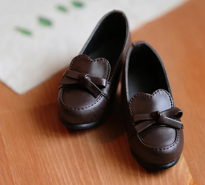 D01-P313 children handmade toy 1/4 1/3 Doll Accessories BJD/SD doll Multi-color shallow Student shoes 1pair | Игрушки и хобби
