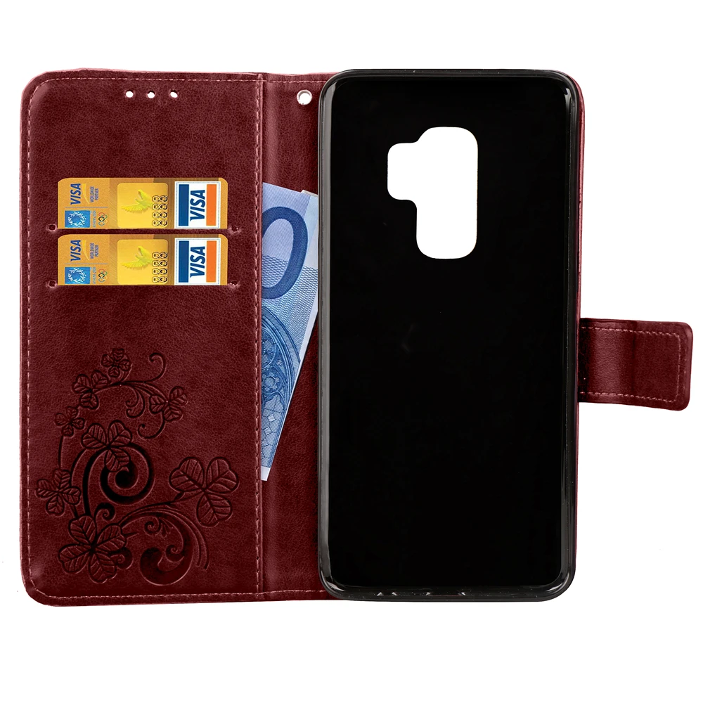 Capa Case For Samsung Galaxy S9 Plus 9Plus SM-G965F/DS G965F/DS S9Plus SM-G965 G965 S9+ Flip Wallet Phone PU Leather Cover Box | Мобильные