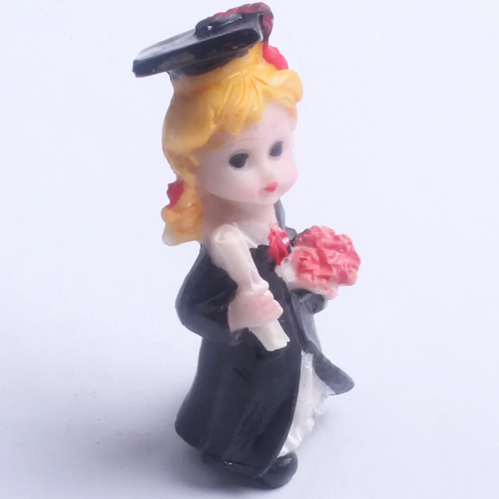 2 шт. одна пара Градуированный орнамент для мальчика и девочки фигурка из смолы