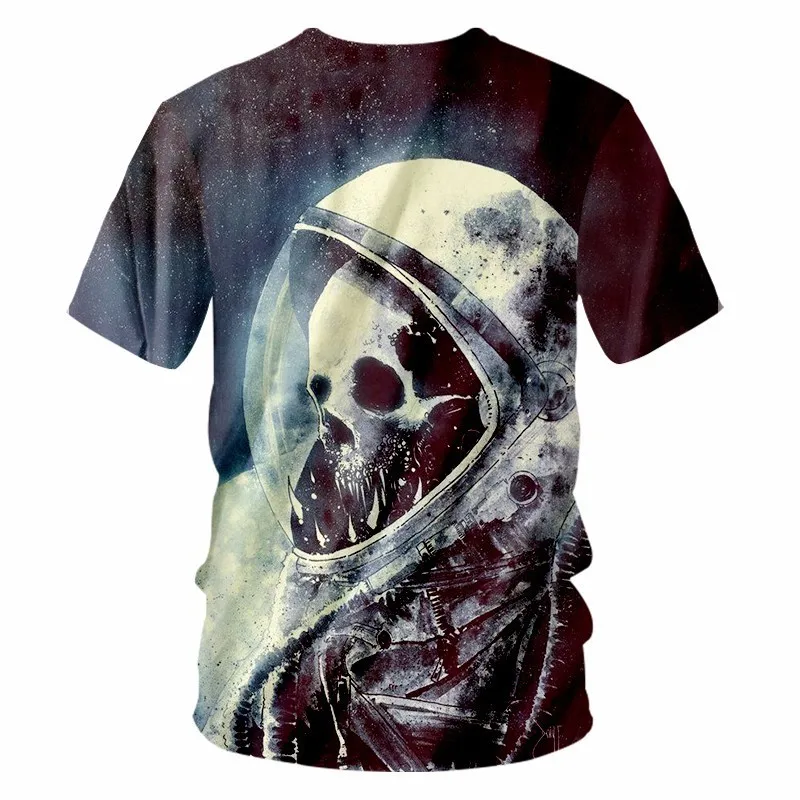 Мужская футболка с круглым вырезом OGKB летняя уличная в стиле хип хоп принтом