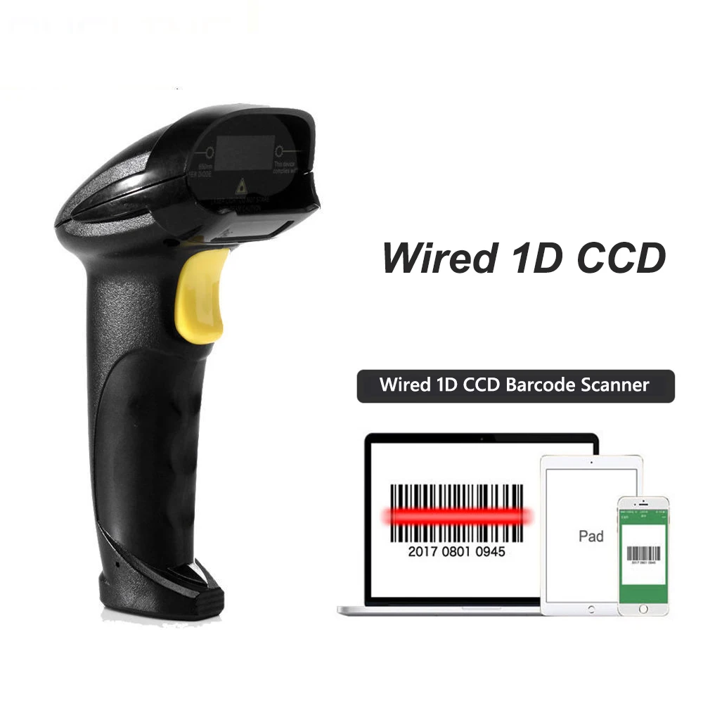 1D & 2D сканер штрих кодов для супермаркета Handhel считыватель QR PDF417 2 4 ГГц