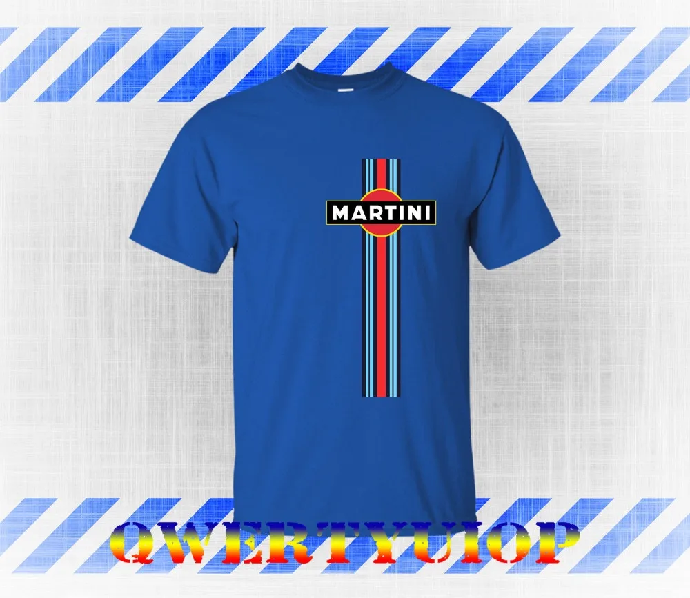 Лидер продаж 2019 супер модная футболка для команды MARTINI RACINGS новый мужской стиль |