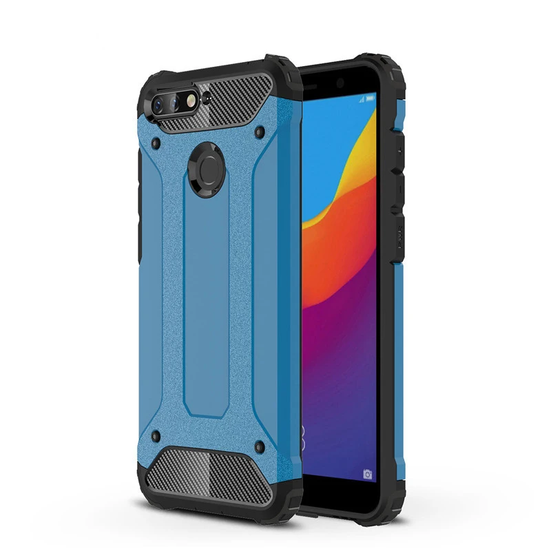 Новый роскошный противоударный Бампер Защитный чехол для huawei Honor 7A смартфон
