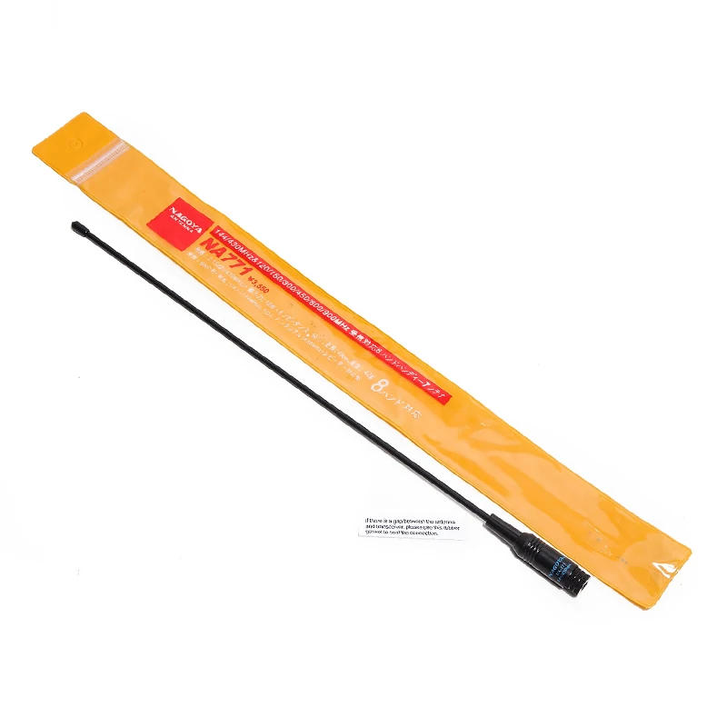 

Nagoya NA-771 SMA-M Dual Band 144/430 Baofeng Yaesu TYT TH-UV8000D/E MD-380 Wouxun Walkie Talkie