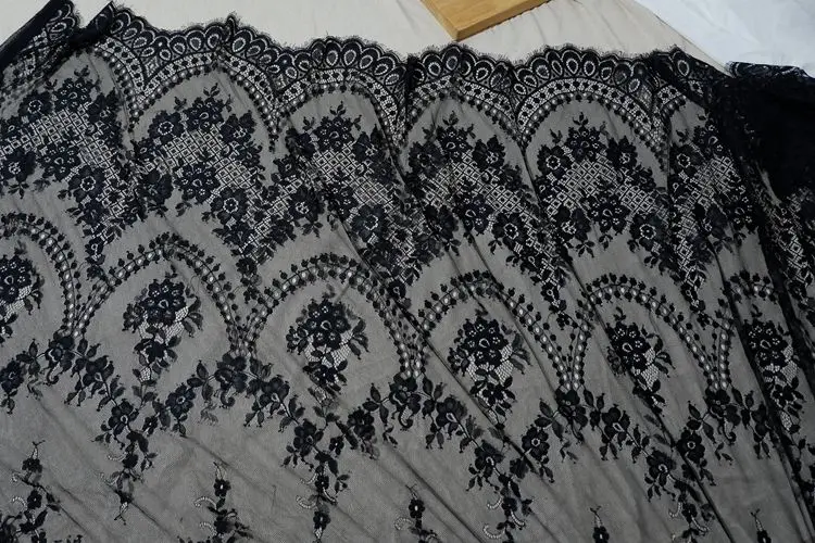 150 см Широкий ресниц кружевной ткани вышитые DIY одежды свадебное платье Таблица аксессуары с национальными флагами
