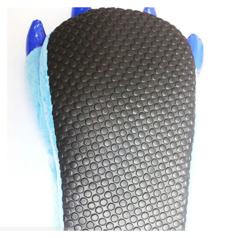 Зимние детские Нескользящие тапочки милая обувь животные ботинки для мальчиков