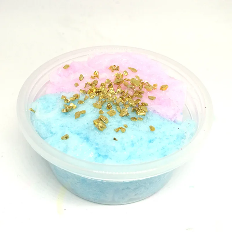 Глина для слайма золотой слайм слизь Лидер продаж шелковая грязь мягкая