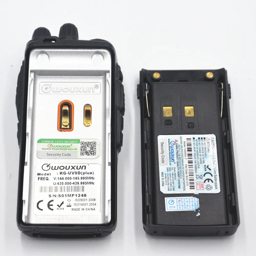 Хорошее качество Wouxun KG UV9D plus двухстороннее радио UV 144 146/430 440MHz Mulit Band Receive Walkie Talkie