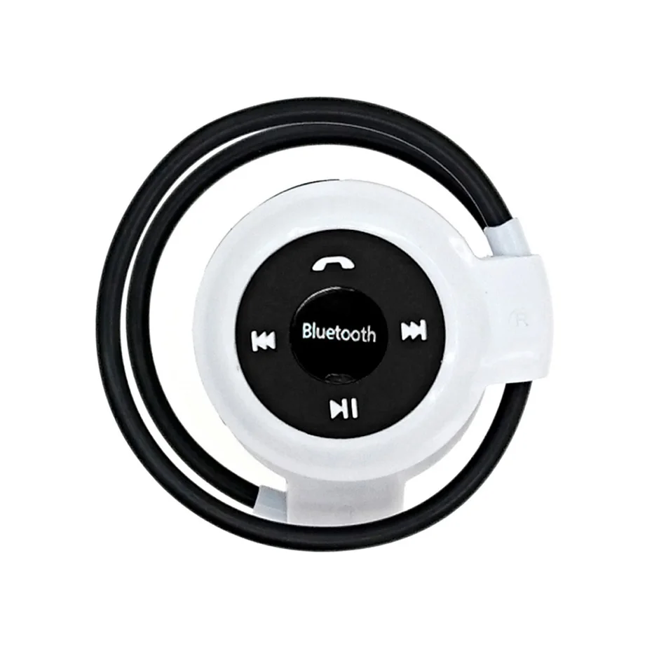 HOMEBARL Mini 503 спортивные музыкальные Bluetooth 4,0 Беспроводные наушники Mini503 максимальная поддержка 32 ГБ Micro SD TF карта FM радио Новинка - Цвет: Белый