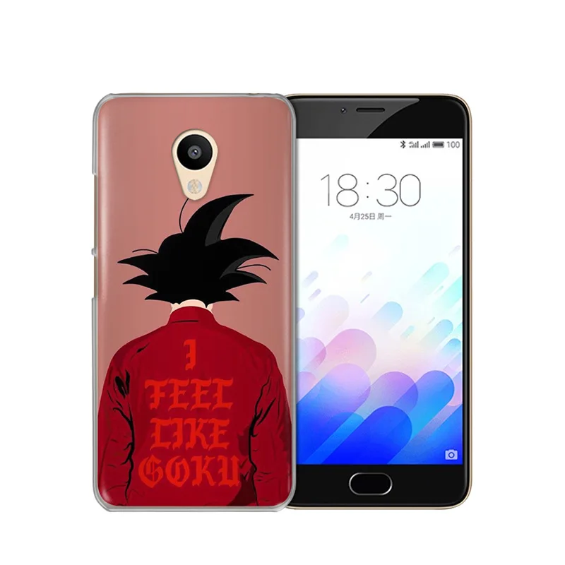 For Meizu M3S M3 Note M5 M5S M5C M6 U10 U20 Pro 6 16th Phone Case back cover coque pattern Dragon Ball goku cartoon silicone |