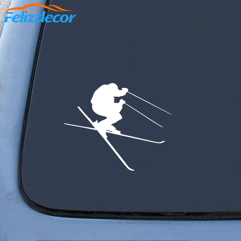 20*15 см Новая позиция горный лыж искусство автомобиль наклейка виниловая s