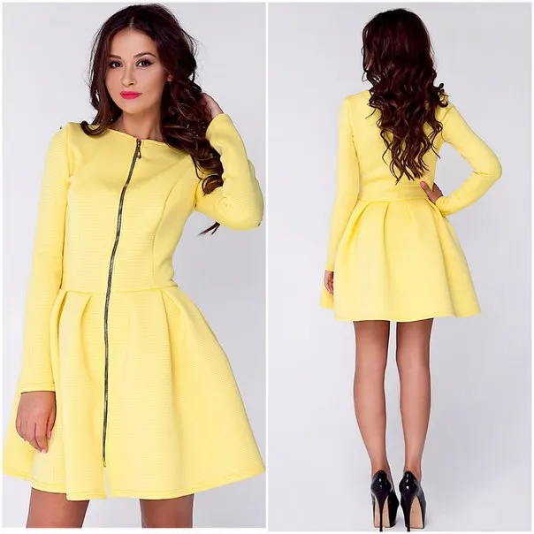 Hot sale new women dress autumn style vintage Ball Gown full Sleeve o neck knee length Brand warm wear high quality|women tight dresses|womens denim